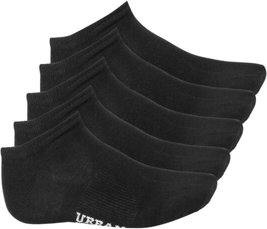Produktbild Urban Classics Logo No Show Socks 5-Pack (5er Pack, 39 - 42)