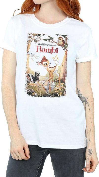 Image du produit T-shirt boyfriend en coton à l'effigie de l'affiche Femmes/Ladies (3XL)
