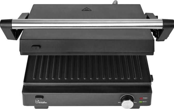 BiKitchen grill 200 Elektro Kontaktgrill Kontrollleuchte, klappbar, stufenloser
