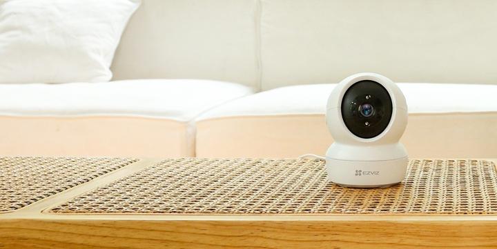 Actual product image EZVIZ H6C 2MP Indoor PT Camera (1920 x 1080 Pixels)