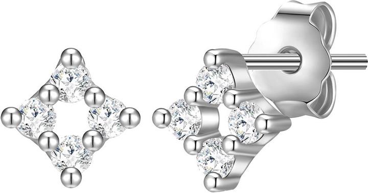 Immagine prodotto Glanzstücke München Quadrato da donna in argento sterling con zirconia cubica - 31308 (Argento)