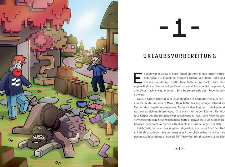 Produktbild Benx und die Rückkehr des Enderdrachen (Deutsch, Thomas Rackwitz, Benx, 2022)