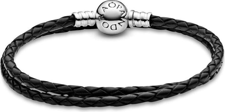 Actual product image Pandora Double (38 cm, Silver, Leather)