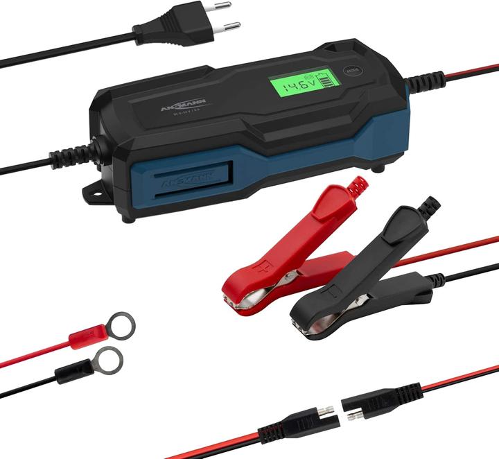 Actual product image Ansmann Charger for lead-acid batteries BC 6-12V / 6 A (12V, 6V, 6 A)