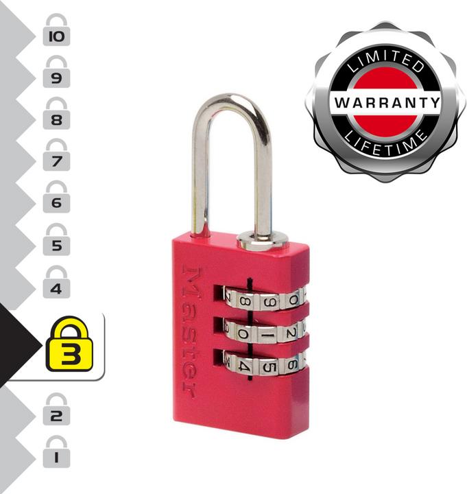 Produktbild Master Lock Zahlenschloss