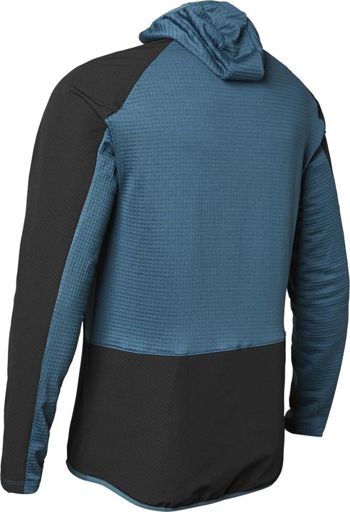 Actual product image Fox Hoodie 21 Defend Thermo Slt Blu S (S)