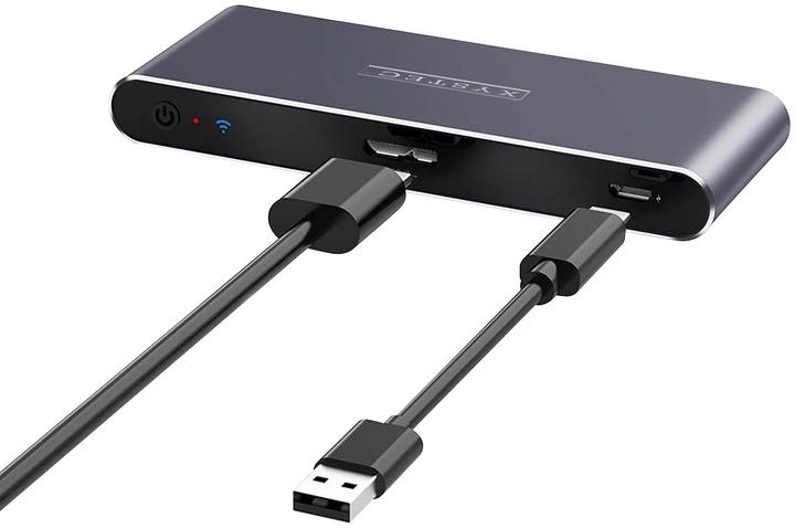 Actual product image Xystec WLAN USB 3.0 hub with 4 individually switchable ports (4 ports)
