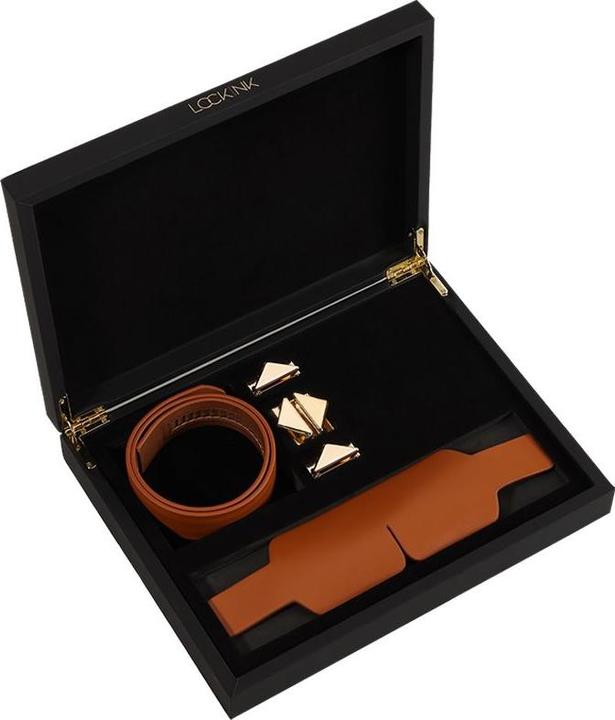 Actual product image Lockink Blindfold Kit- Brown