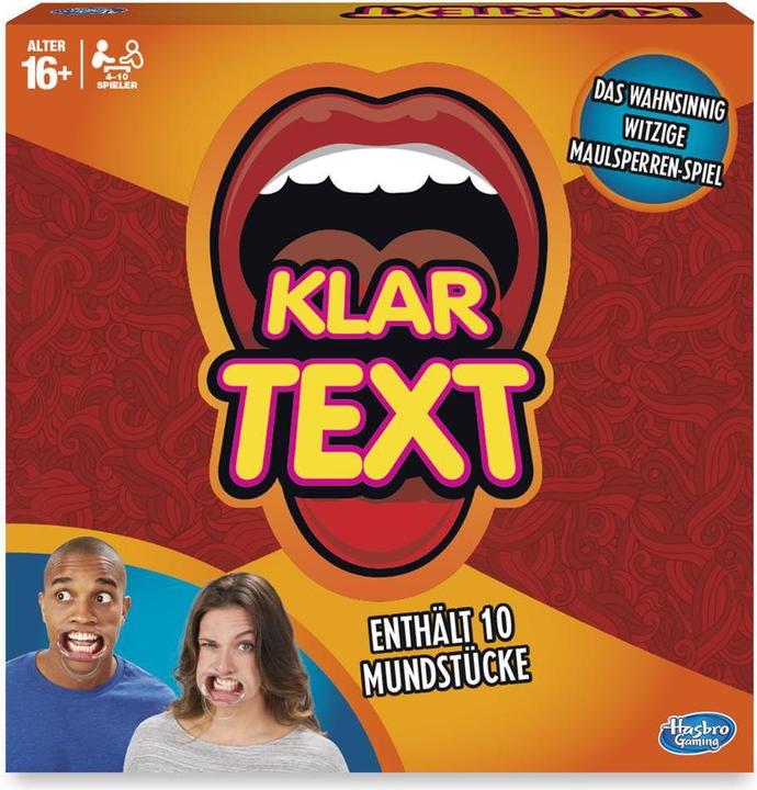 Produktbild Hasbro Klartext (Deutsch)