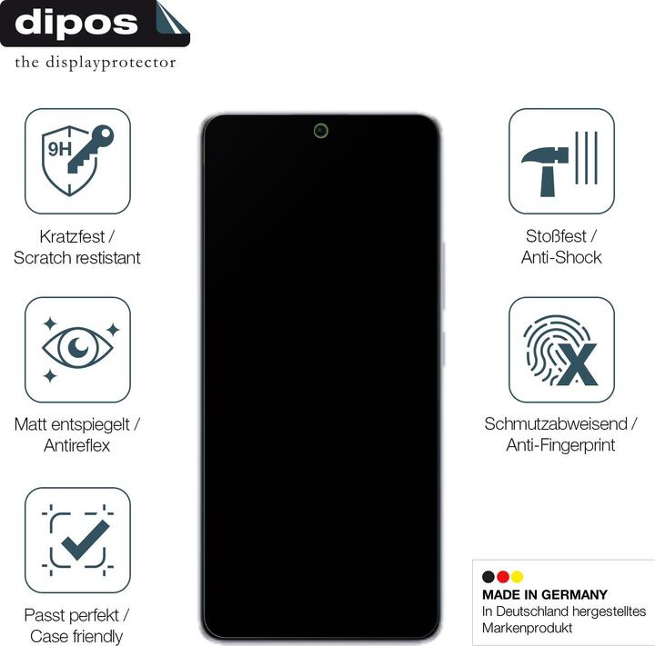 Image du produit Dipos Anti-Shock Film de Protection d’écran Anti-reflet (1 pièce(s), Xiaomi Redmi Note 13 Pro 5G)