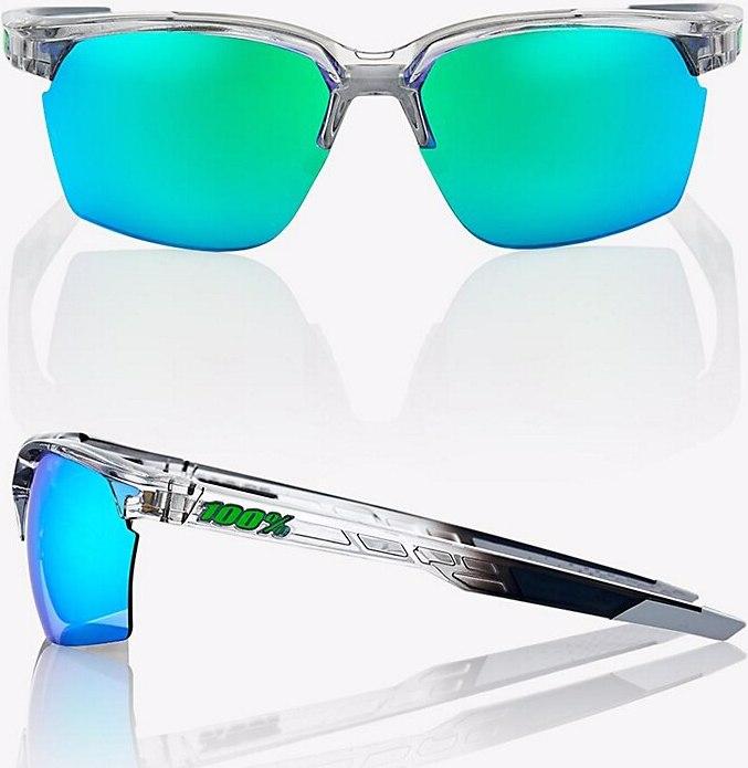 Actual product image 100% Sports Coupe (Soft tact cool grey, photochromic clear-smoke)