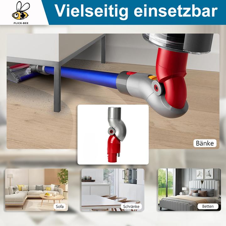 Actual product image Flickbee Flex adapter suitable for Dyson V7, V8, V10, V11, V15 - replaces 970790-01