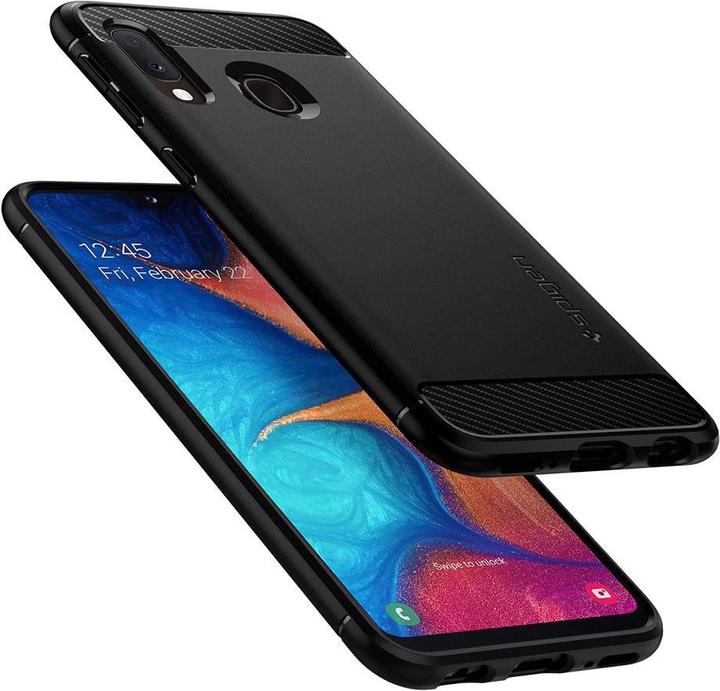 Actual product image Spigen Rugged Armor (Samsung Galaxy A20e)