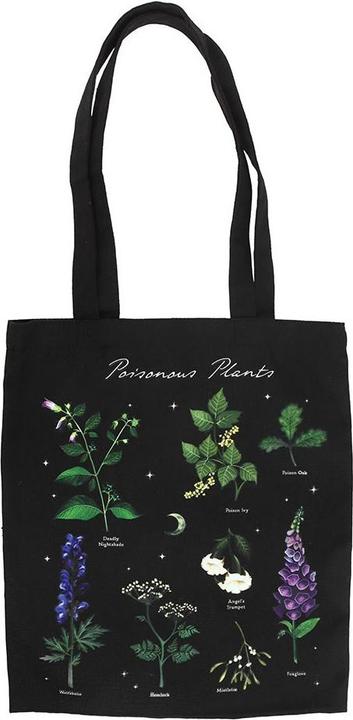 Produktbild Something Different Tragetasche Poisonous Plants PolyesterBaumwollmischgewebe
