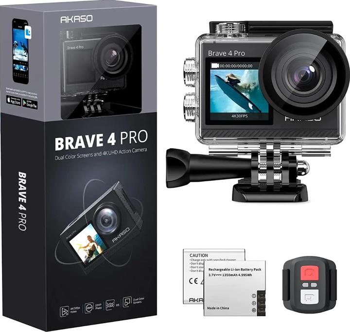 Productafbeelding Akaso Dapper 4 Pro (30p, WiFi)