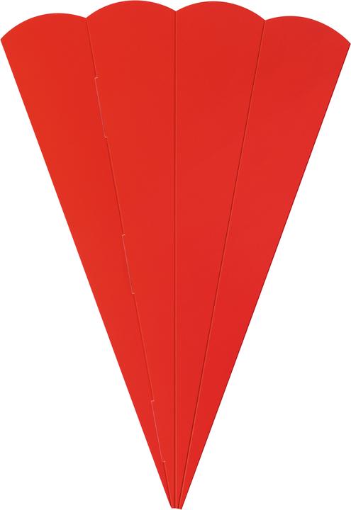 Produktbild Folia Schultüte 68cm Rohling 5ST schwarz (68 cm, 5 x)