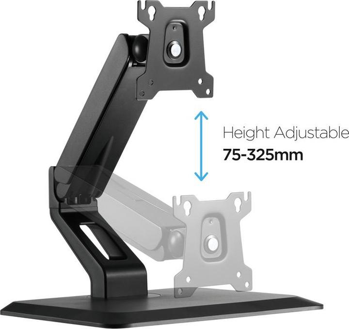 Immagine prodotto Multibrackets Supporto per monitor Slim Touch 17 - 32", metallo/alluminio (Tavolo, 32")