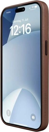 Actual product image Woodcessories Bio Leather Case (Apple iPhone 15 Pro)