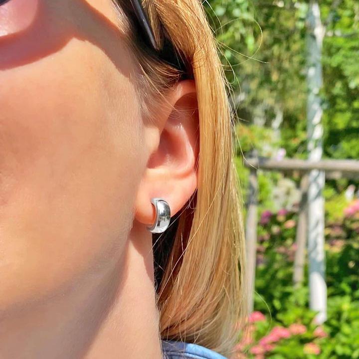 Image du produit Candy Créoles Puro M, argent sterling 925 (Argent sterling 925)