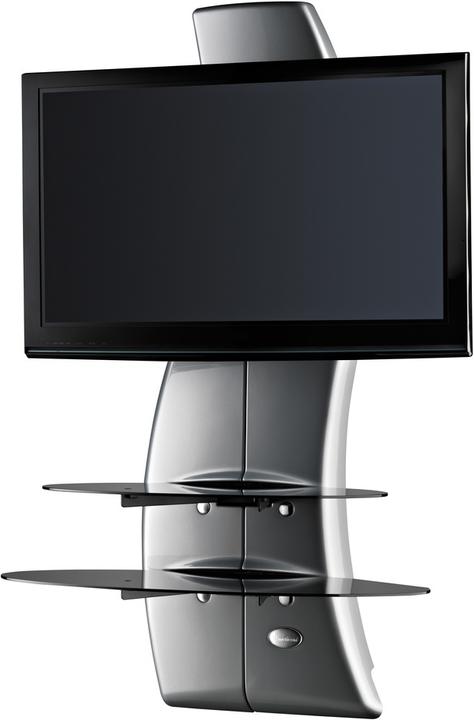 Image du produit Meliconi Ghost Design 2000 Rotation - Support mural pour TV - metallic silver (63", 30 kg)