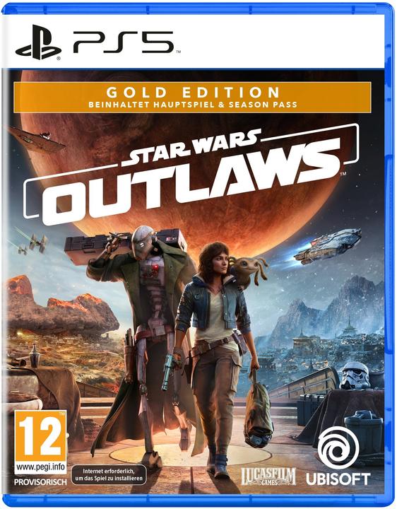 Image du produit Ubisoft Star Wars Outlaws Gold Edition (PS5, DE)