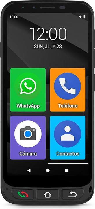 Produktbild SPC Zeus 4G Pro (64 GB, Schwarz, 5.50", 13 Mpx, 4G)