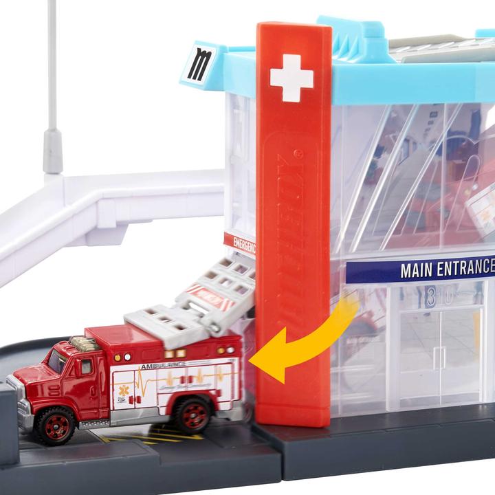 Produktbild Matchbox Notrettung Spielset