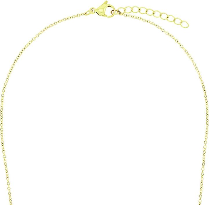 Produktbild Amor Halsschmuck für Damen, Edelstahl, Glasperle | Herz (Edelstahl)