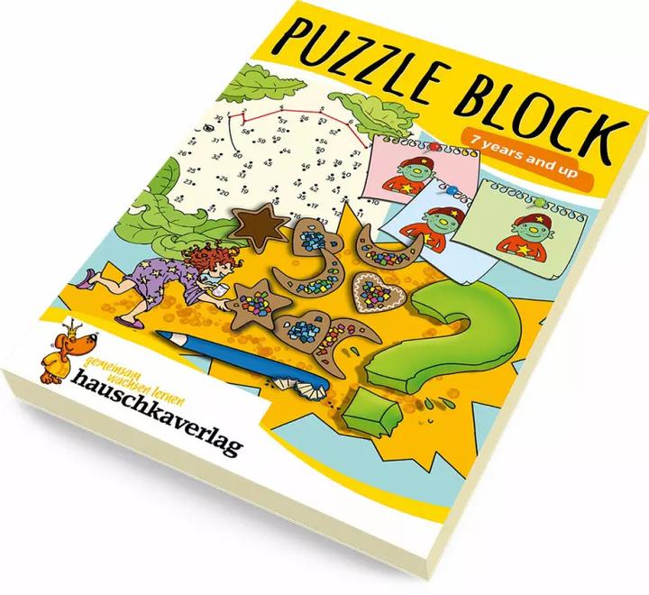 Image du produit Puzzle block 7 years and up, A5 block (Anglais, Agnes Spiecker, Masha Greune, Pic de Gisela, Sabine Dengl, Martina Knapp, 2021)