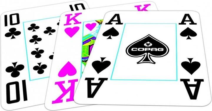 Productafbeelding Copag Poker Kaarten Deck (Duits, Frans, Italiaans, Engels)