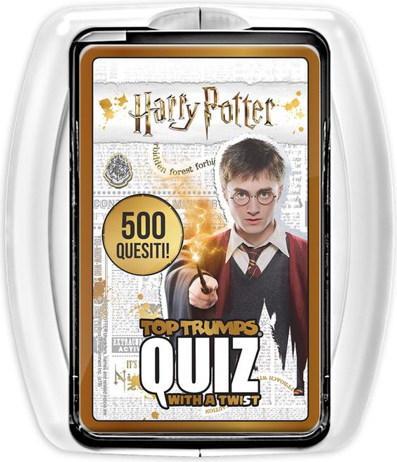 Actual product image Winning Moves WM00047-ITA-6 TOP TRUMPS QUIZ - HARRY POTTER