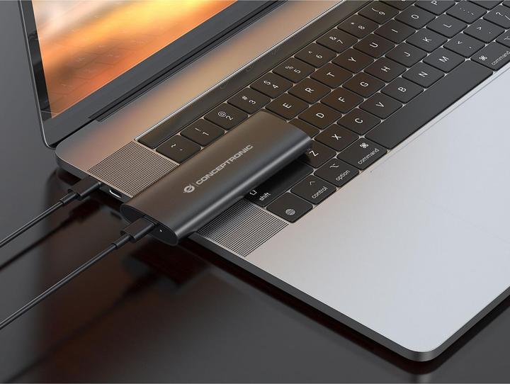 Productafbeelding Conceptronic SSD behuizing M.2 USB3.2 Type-C Gen sw (M.2)