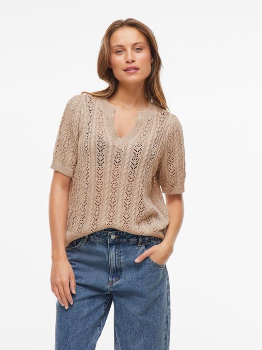 Image du produit Vila Kurzarm Stricktop (S)