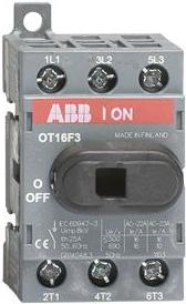 ABB Trennschalter ohne Sicherung 3-polig 16A DIN-S