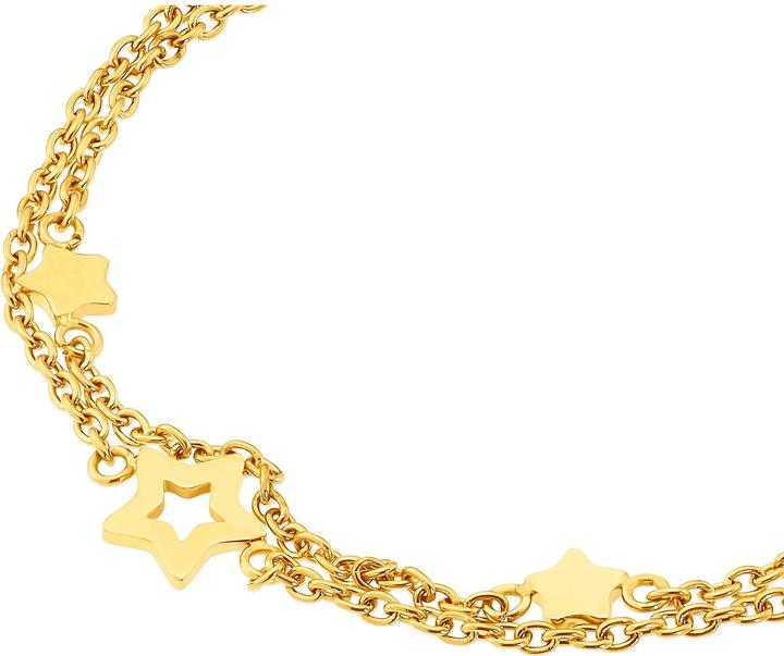 Produktbild S.Oliver Armschmuck für Mädchen, Stainless Steel | Stern (14 cm, Edelstahl)
