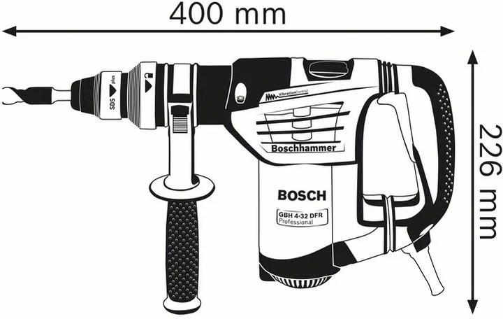 Produktbild Bosch Professional Bohrhammer mit SDS plus GBH 4-32 DFR, Handwerkkoffer, Schnellspannbohrfutter (Netzbetrieb)