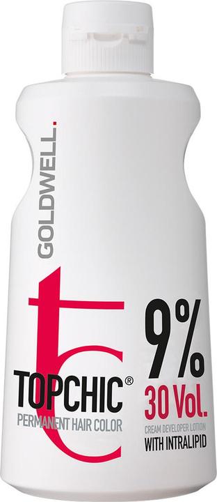 Image du produit Goldwell Lotion colorante permanente pour cheveux Topchic 9%. (9%)