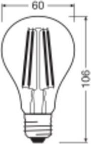 Produktbild Ledvance LED-Sensorlampe (E27, 7.30 W, 806 lm, 10 x, E)