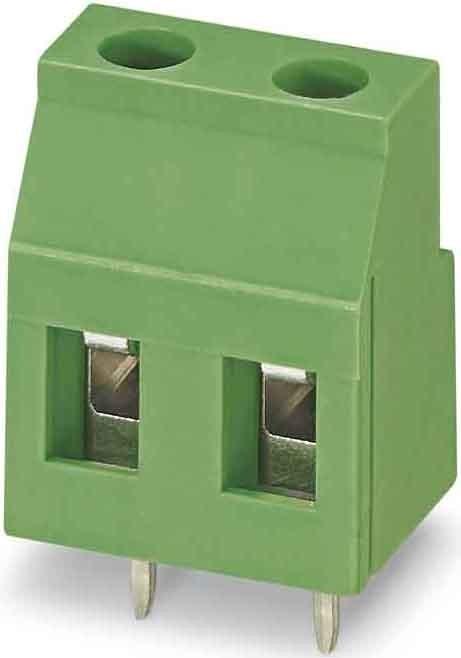 Actual product image Phoenix Contact 3 way PCB mount screw terminal,7.62mm
