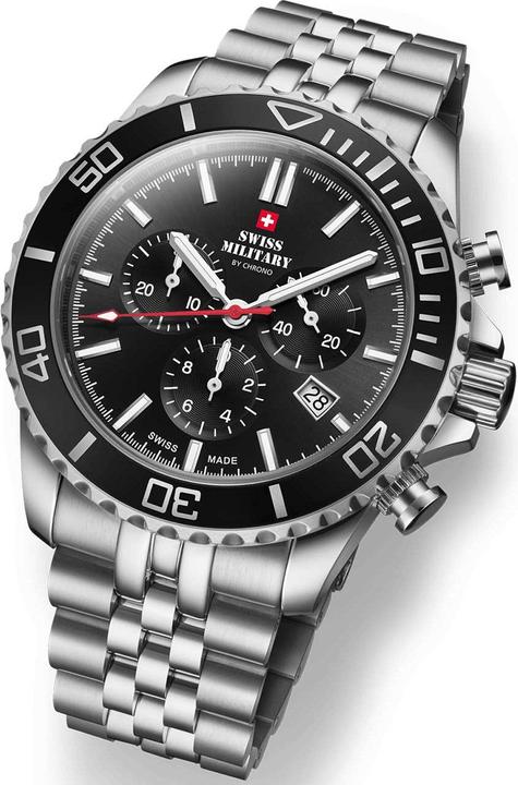 Produktbild Swiss Military SM34103.01 (Chronograph, 43 mm)