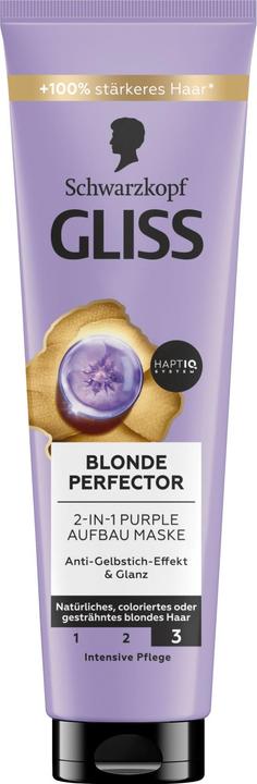 Gliss 2-in-1 Aufbau Maske Blond Perfector (150 ml)