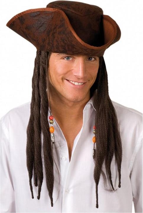Image du produit Boland Piratenhut mit Rastalocken