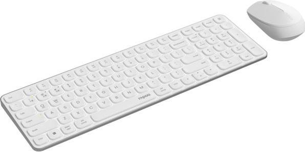 Produktbild Rapoo Kabelloses Multimodus-Deskset 9710M, QWERTZ, weiss (00228038) (DE, Kabellos)