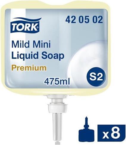 Actual product image Tork Mild Mini Liquid Soap, 475ml (Liquid soap, 475 ml)