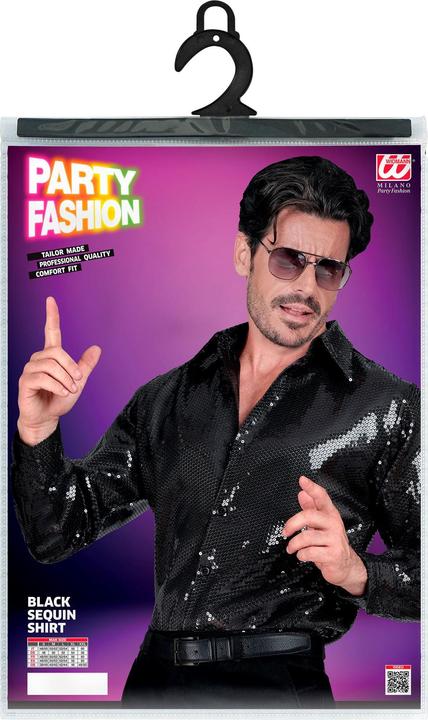 Actual product image Widmann Camicia di paillettes (L, XL)