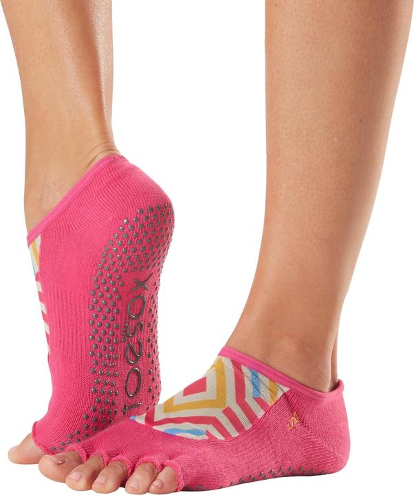 Actual product image Toesox Luna Bon Voyage half toe socks (S)