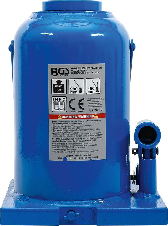 Produktbild BGS Hydraulischer Flaschen-Wagenheber 50 t