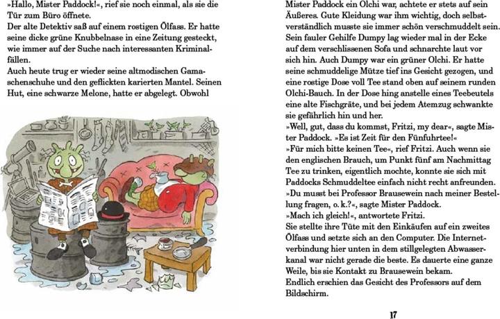 Immagine prodotto Die Olchis und die Gully-Detektive von London (Tedesco, Dieta Erhard, 2013)