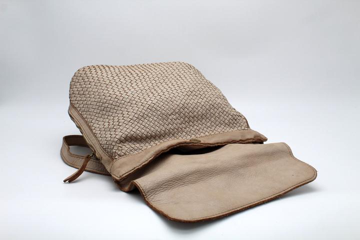 Immagine prodotto Only-Bags.Store Zaino e borsa a tracolla in pelle intrecciata Soft Totes