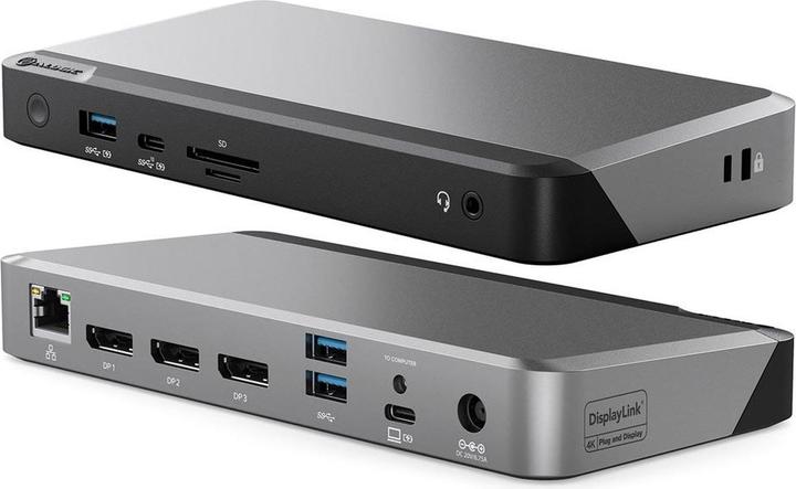 Produktbild Alogic Docking Station Universal Triple USB-C&USB-A (USB-C, 4 Ports)